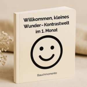 Kontrastwelt – Meine ersten 6 Monate: Babybuch-Set