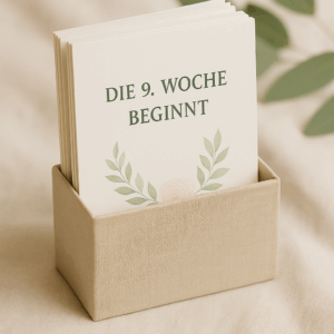 Meilensteinkarten für deine Schwangerschaft